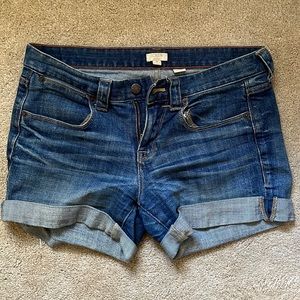 J. Crew Jean shorts, sz 0